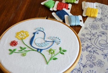 Kelly FLetcher free hand embroidery pattern